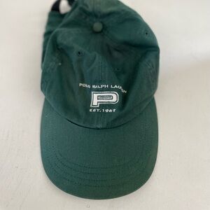 Green Polo Ralph Lauren baseball hat